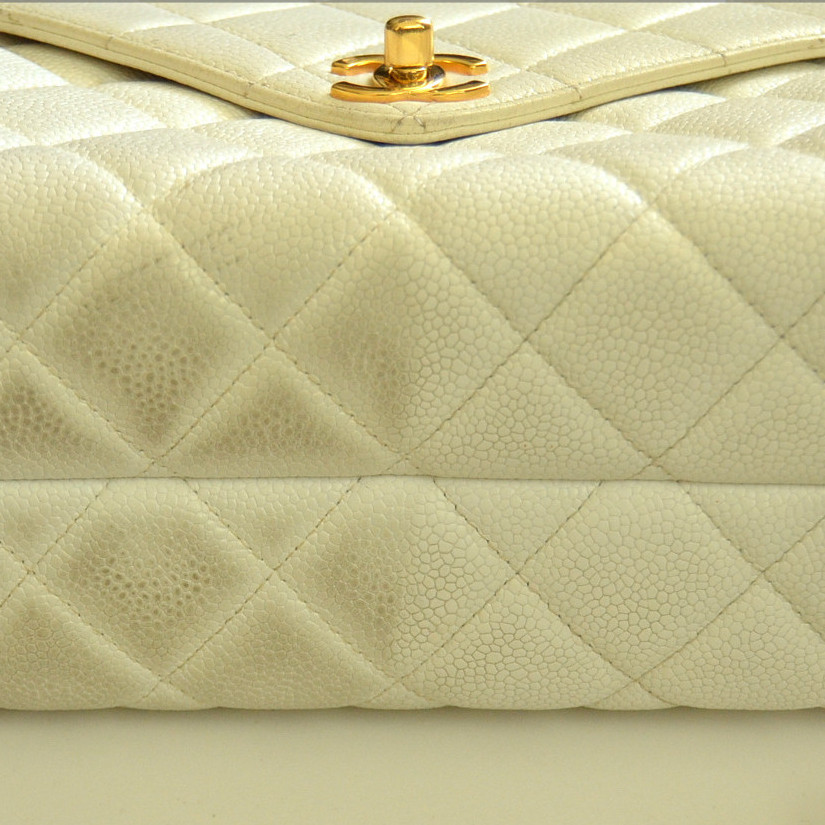 How to clean white chanel bag deals