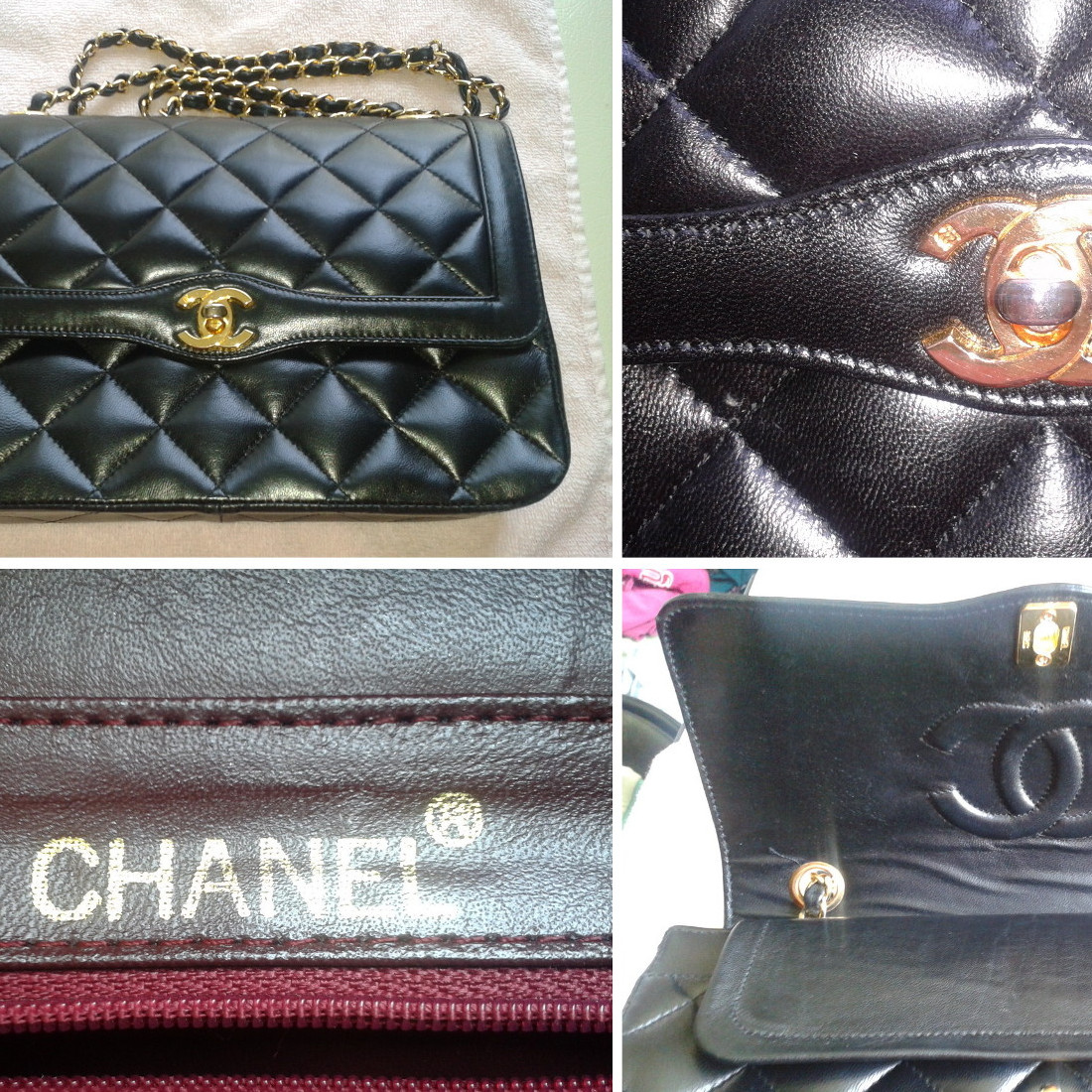 chanel classic flap medium caviar black