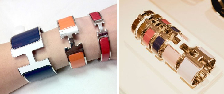 hermes clic clac sizes