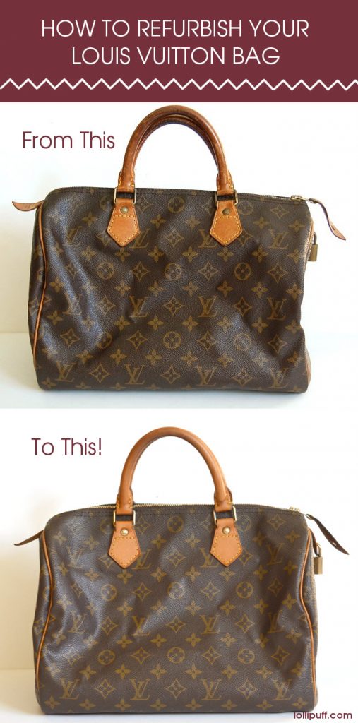 How to Refurbish a Louis Vuitton Bag - Lollipuff