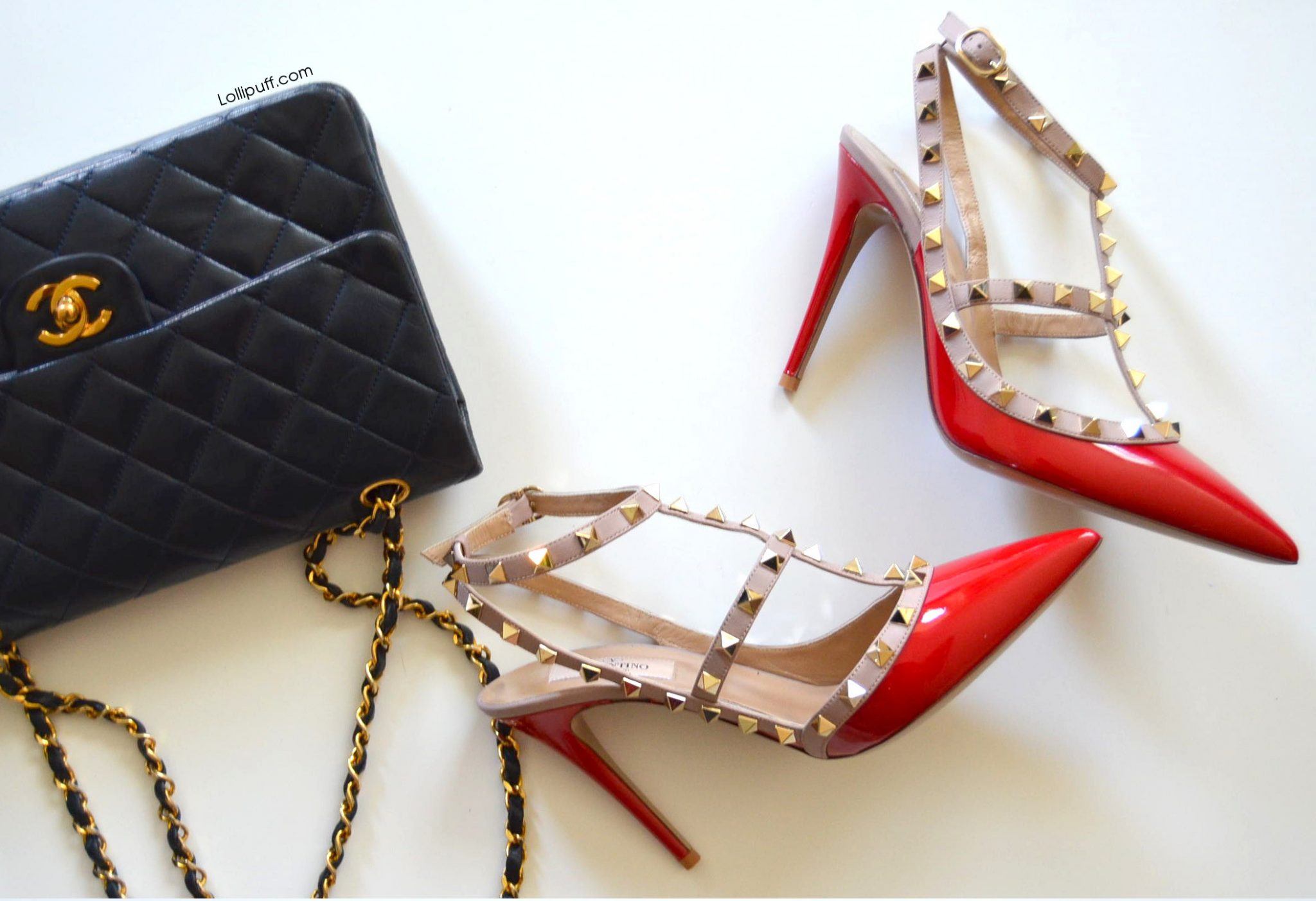 A Review of My Favorite Shoes: Valentino Rockstud Sandals - Lollipuff