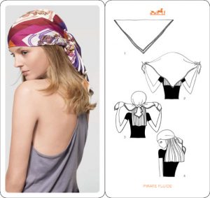 Hermes Scarf Knotting Cards - Lollipuff