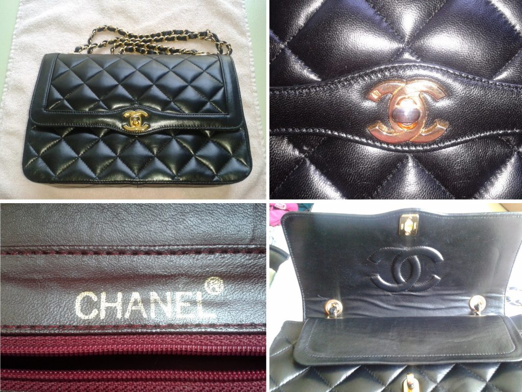 authentic vintage chanel bag small