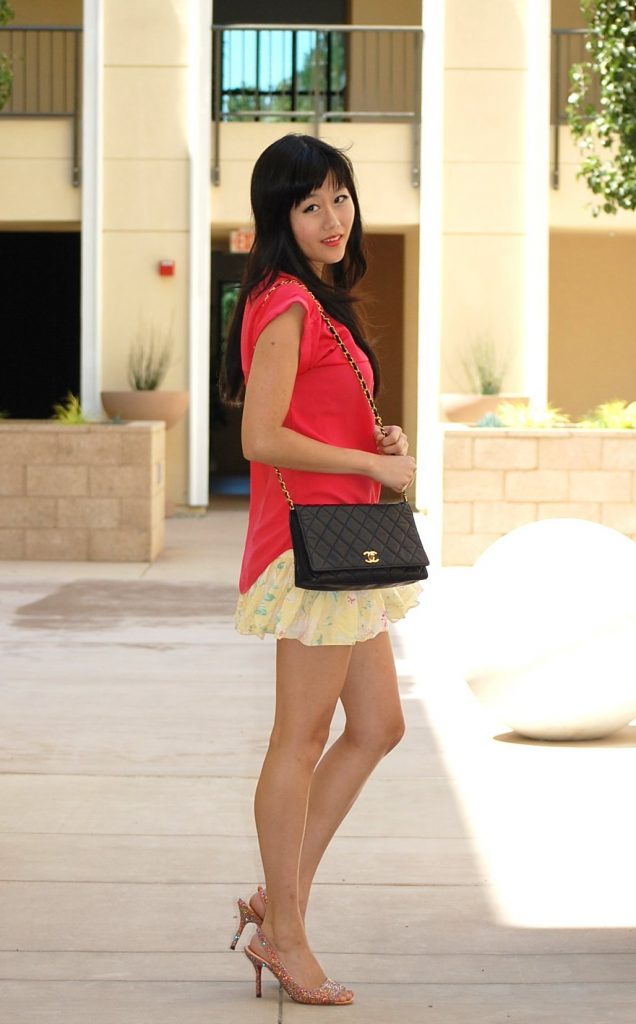 Outfit with Chanel Single Flap Bag - Lollipuff