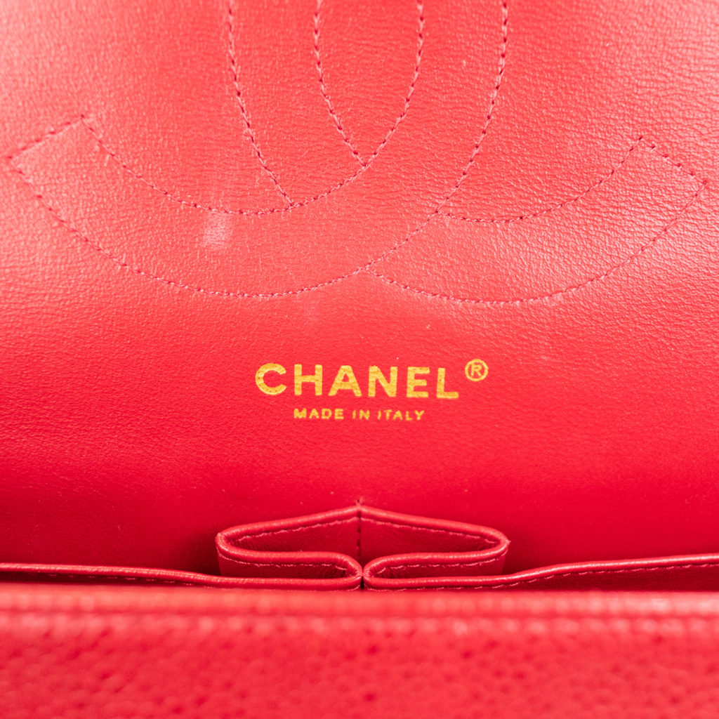 fake Chanel made in stamp on superfake bag