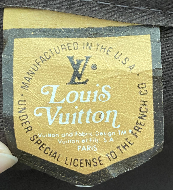 Lot - 1970s Louis Vuitton SPEEDY Authentic LV from THE FRENCH COMPANY