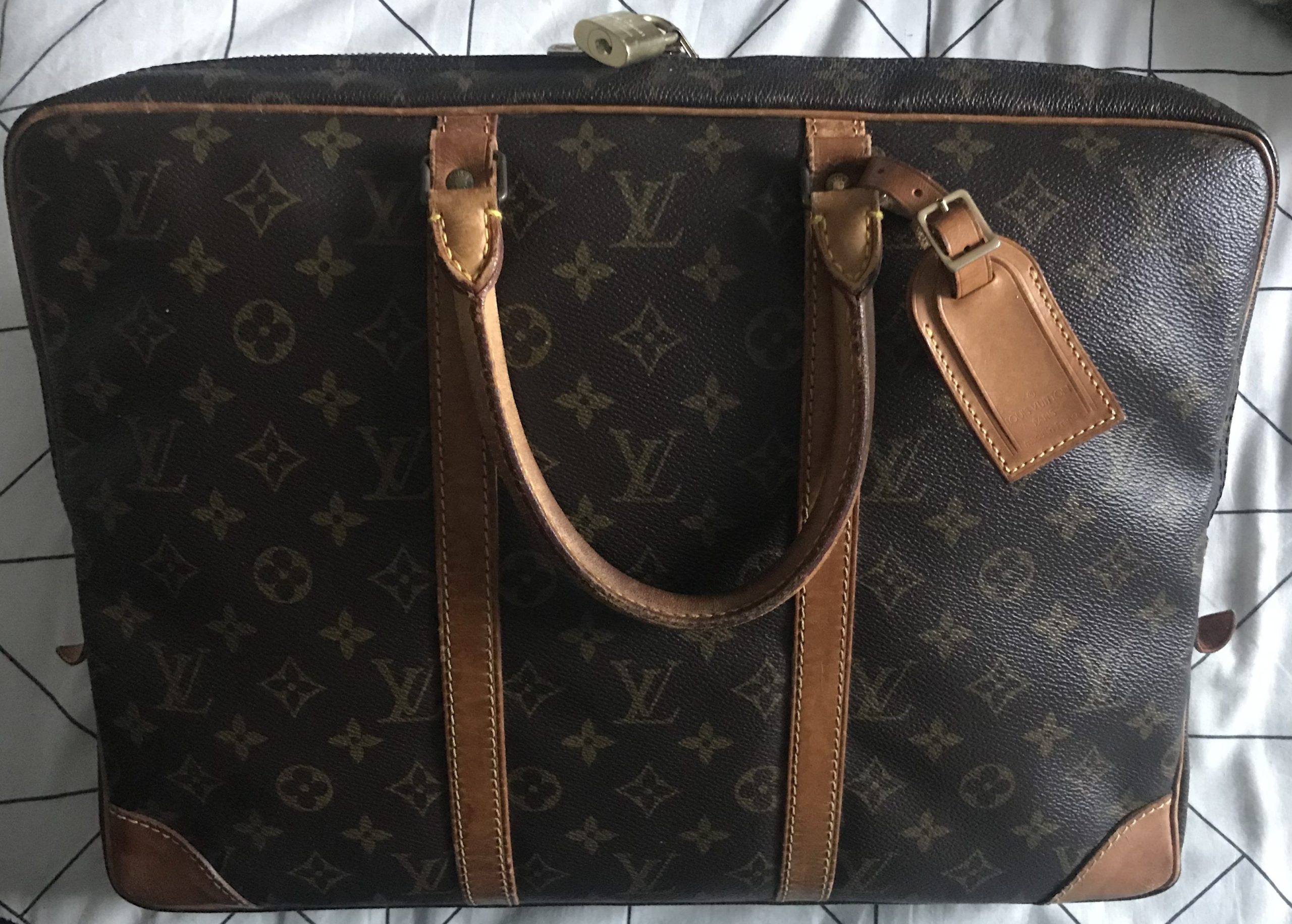 I Did Another Thing. Bought a Vintage Louis Vuitton Bag and Cleaned It Up!