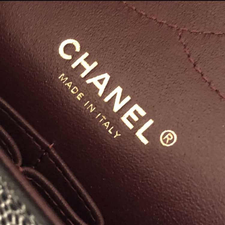 counterfeit Chanel made in stamp