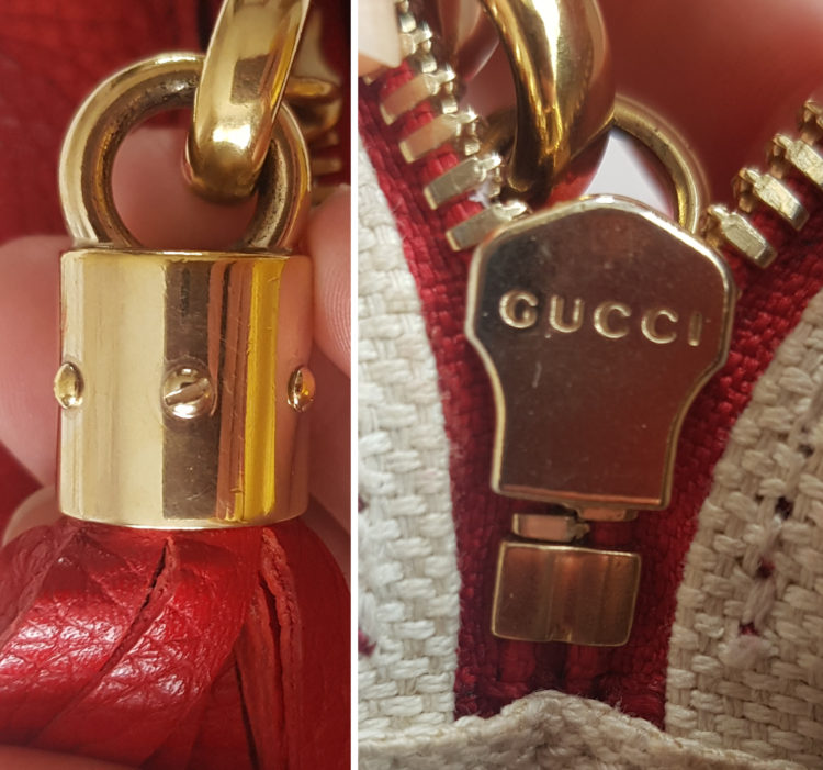 real gucci zipper